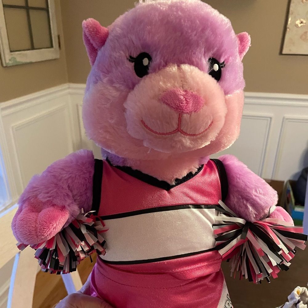 Build A Bear Otterly Adorable Plush Pink Otter